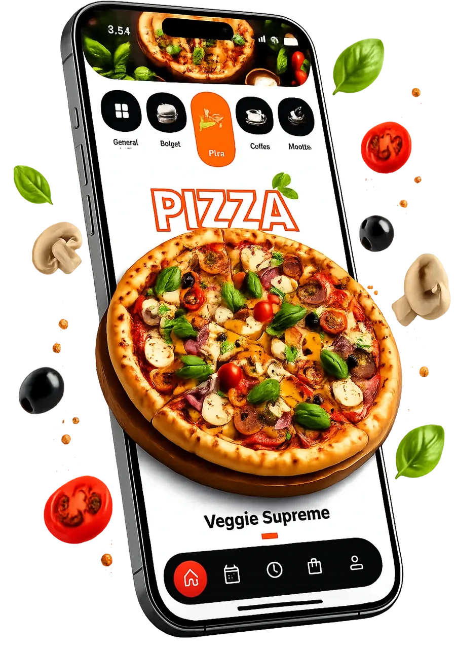Animated Pizza Storefront