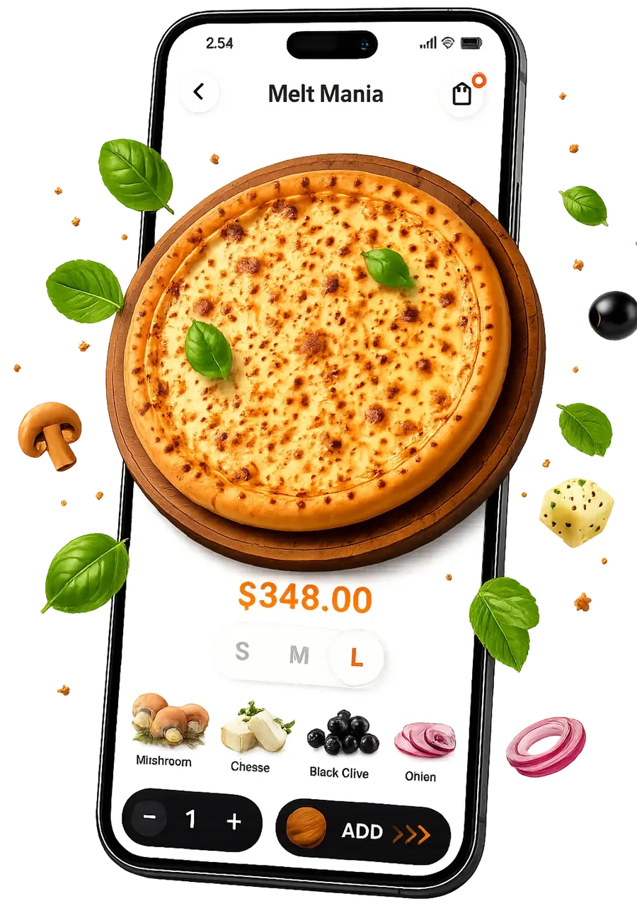 Dynamic Pizza Customizer